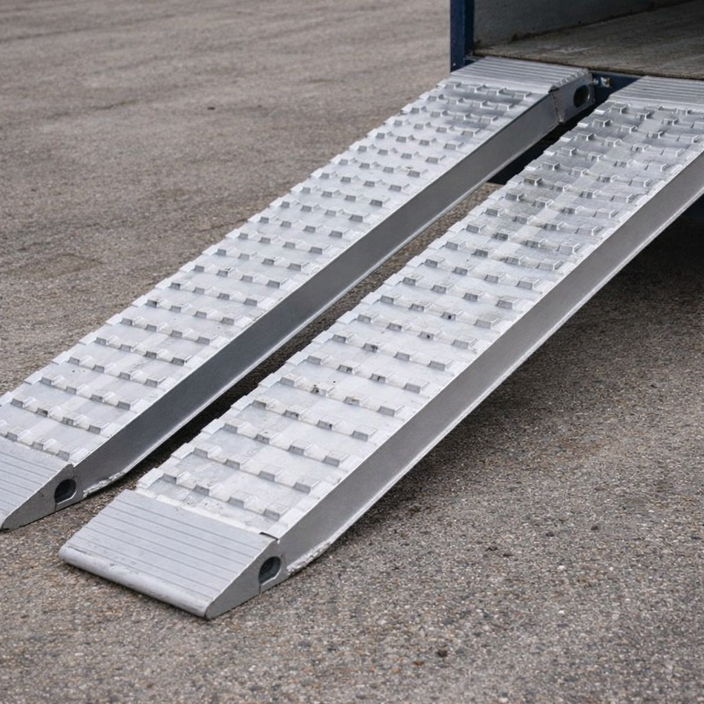 Aluminium Loading Ramps 2000x520mm 29000kg Capacity