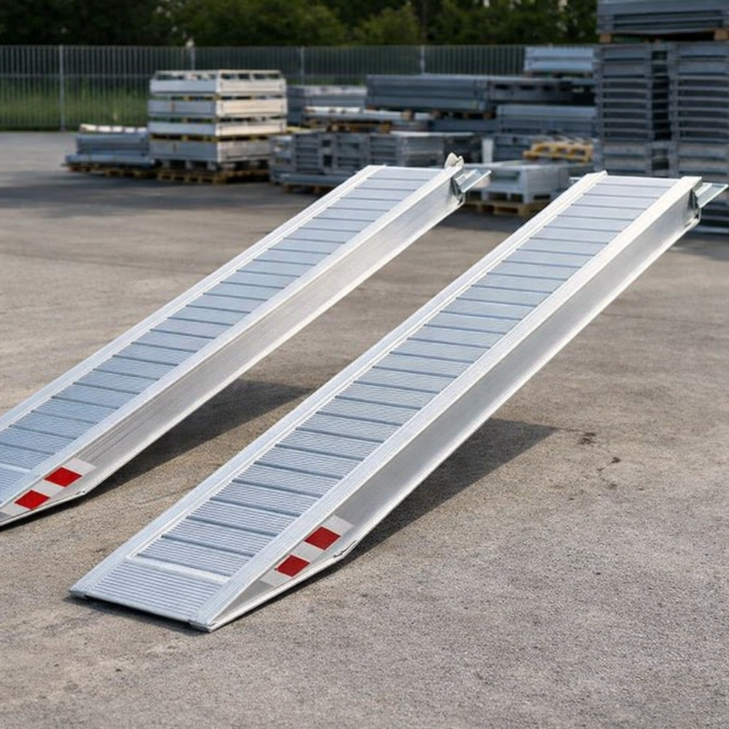 Auminium Loading Ramp Aluminium Loading Ramps 3000x400mm 8000kg – Industrial
