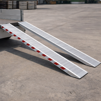 Aluminium Loading Ramps – 2500x400mm – 8000kg Capacity – Industrial Use
