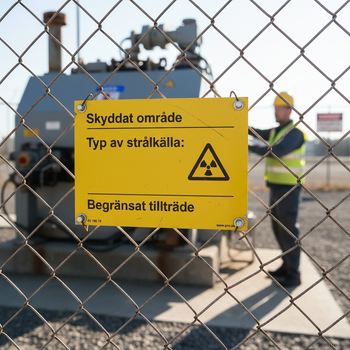 Premium Warning Sign for Hazard Awareness - PVC, Magnet, and Aluminum Options with Easy Mounting Solutions