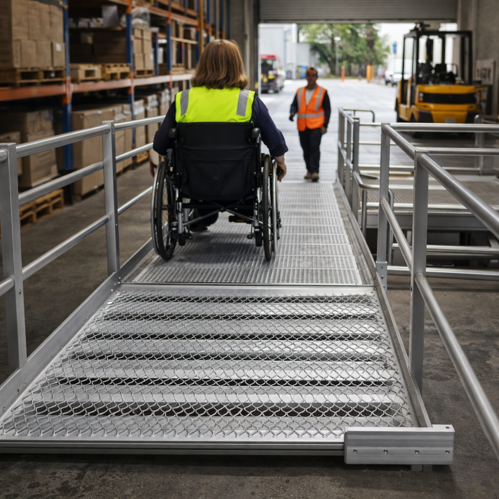 Ramp System Platforms – 1300mm Wide – Multiple Sizes – Mobility Access