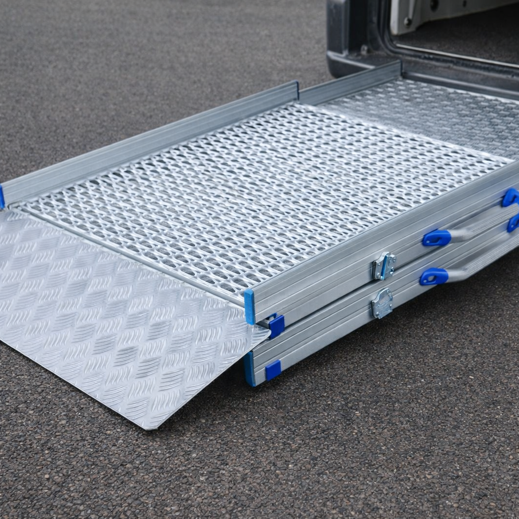 Foldable Mobility Ramp – Heavy Duty – Wheelchair & Scooter Access