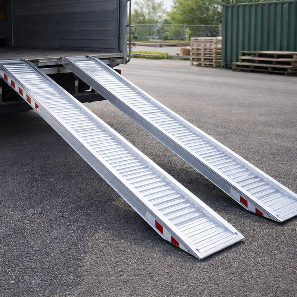 Aluminium Loading Ramps – 5000mm x 460mm – 4210kg Capacity – Industrial Use
