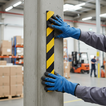 Premium Self-Adhesive Foam Edge Protection Strips - 1 Meter Long for Industrial and Home Use with Multiple Profiles