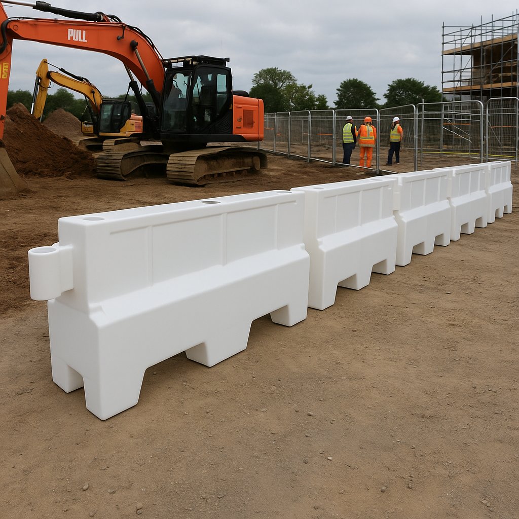 1m Evo Gator™ Water-Filled Safety Barrier System 1