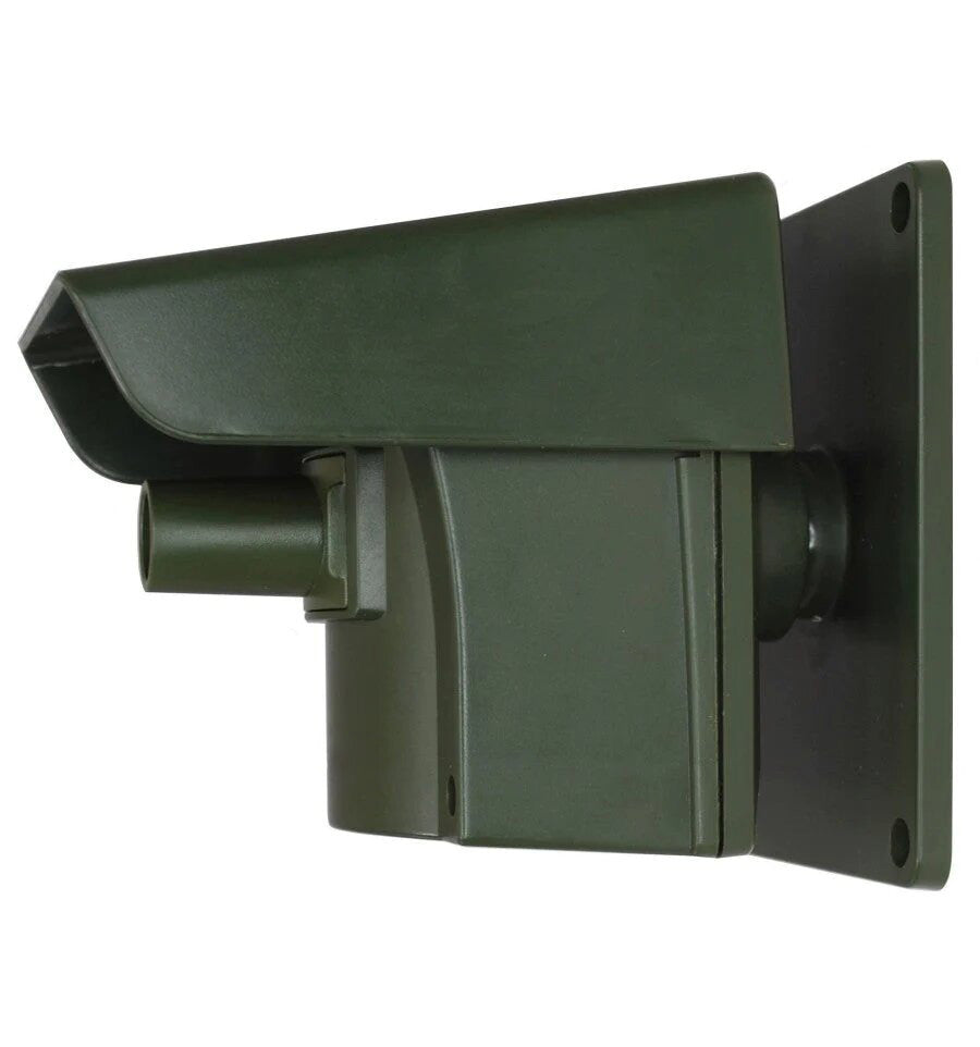 Security Floodlight & Adjustable Siren Long Range Driveway PIR Alarm With Outdoor Receiver