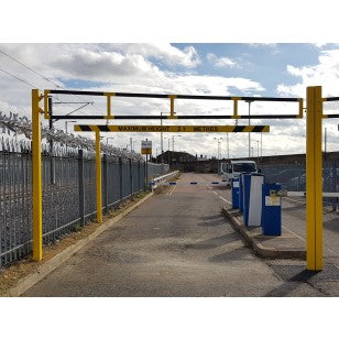 Heavy Duty Height Restriction Barrier (3-6m Opening) - Secure Spaces