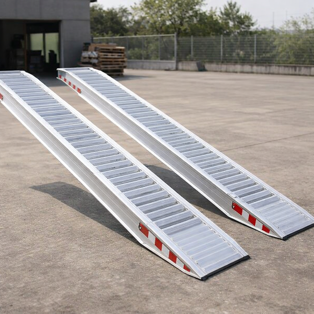 Aluminium Loading Ramps – 3500mm x 460mm – 8430kg Capacity – Industrial Use