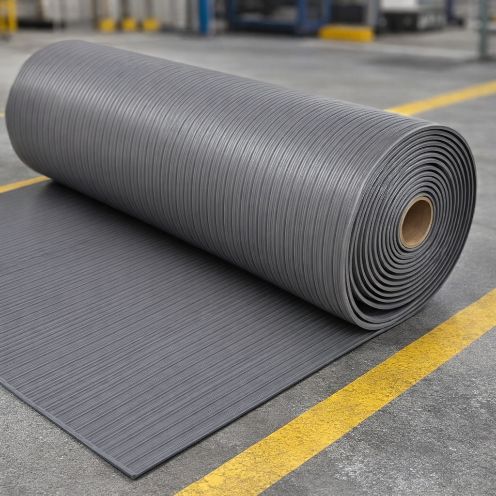 Anti-Fatigue Mat – Grey – 9.4mm Thick – Light Duty