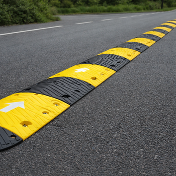 Speed Bump Kit – 6.5M Black – Includes Fixings – Road Safety