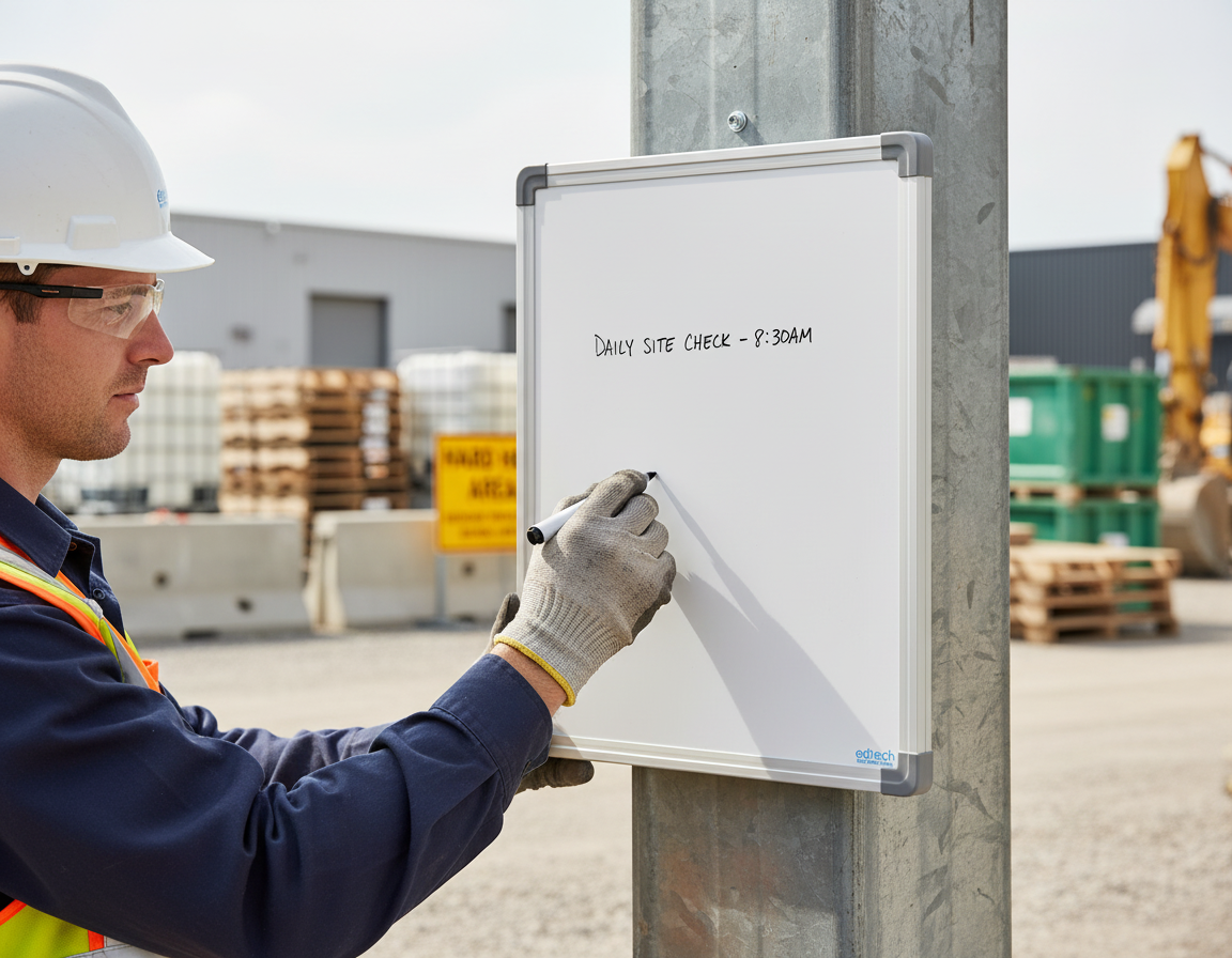 Premium A4 Whiteboard for Sign Frames - Thin, Easy to Insert, Perfect for Personal Messages