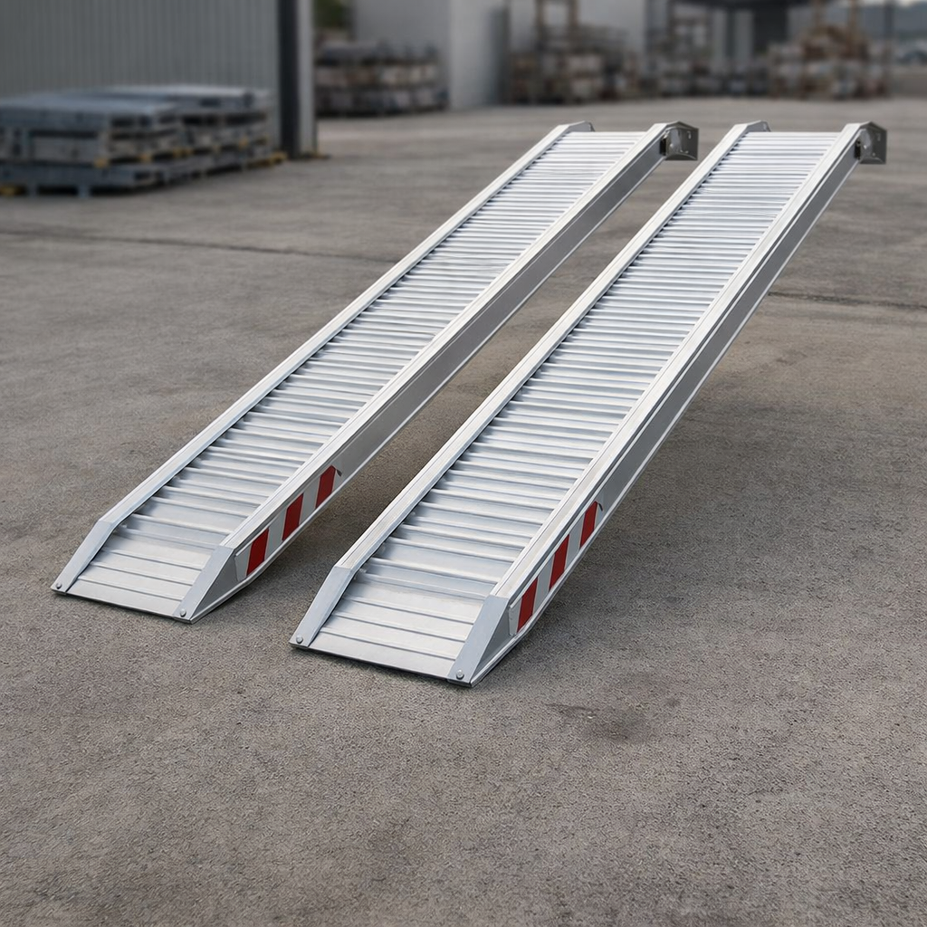 Aluminium Loading Ramps – 3500x360mm – 3000kg Capacity – Plant & Mini Digger Use