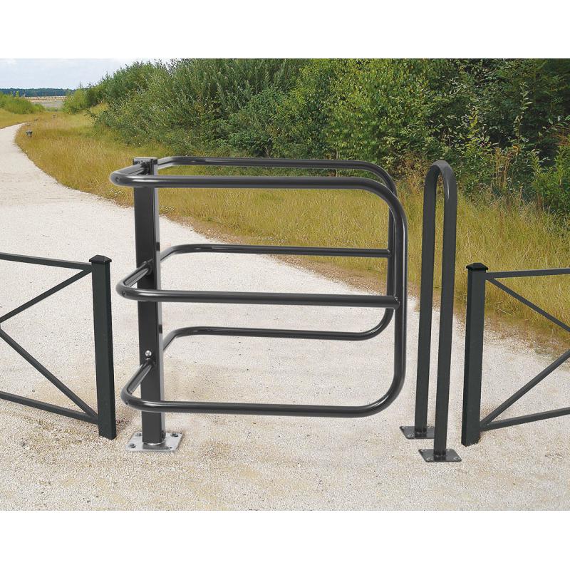 Selective Access Barrier Enhancing Safety and Accessibility in Urban Spaces