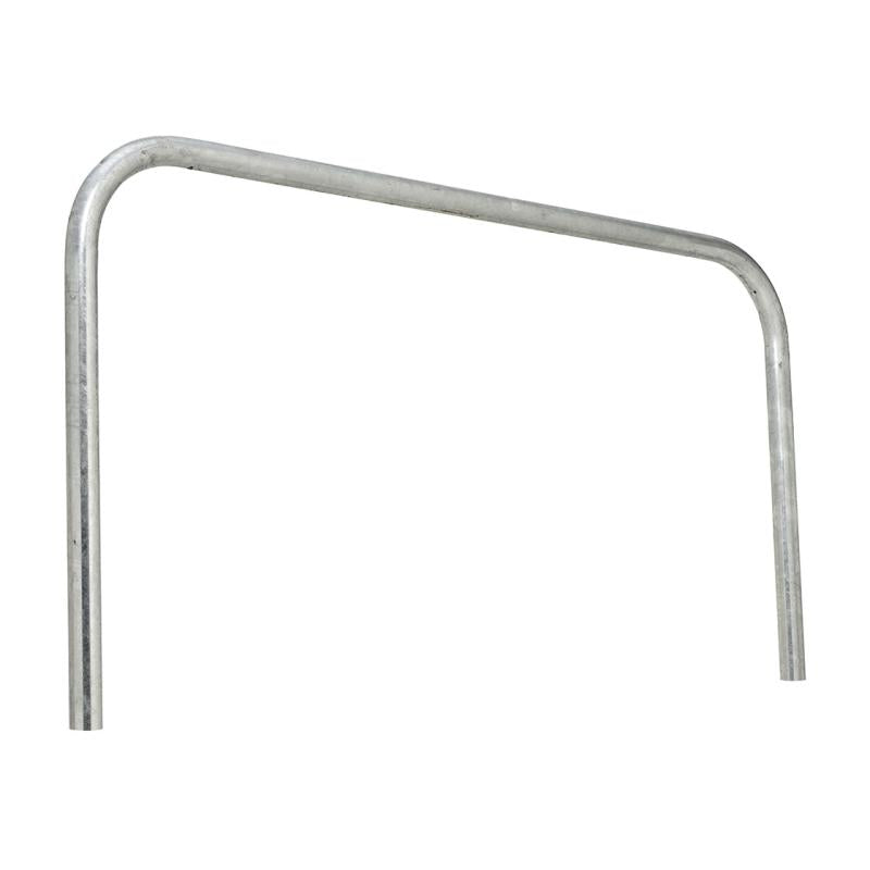 Galvanised Steel Hoop Barrier - Ø 60mm, 1000mm Height Ideal for Ground or Base Plate Installation