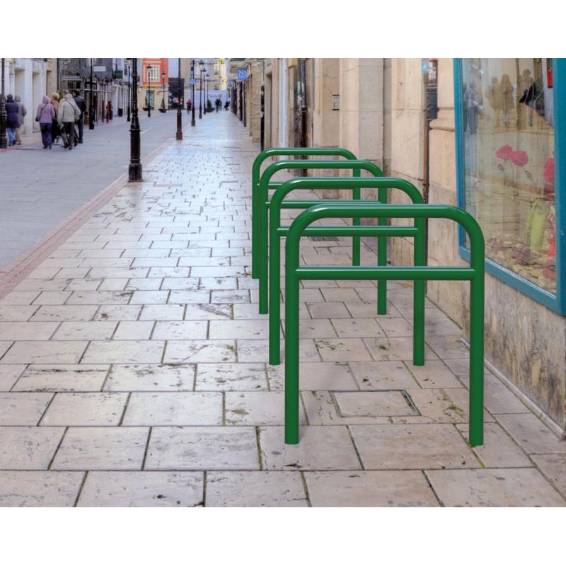 Reinforced Sheffield Style Bike Stand Secure and Versatile Bicycle Parking Solution