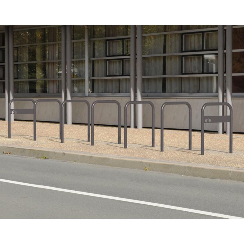 Bicycle Stand With Sign Panel Enhancing Bicycle Parking Solutions