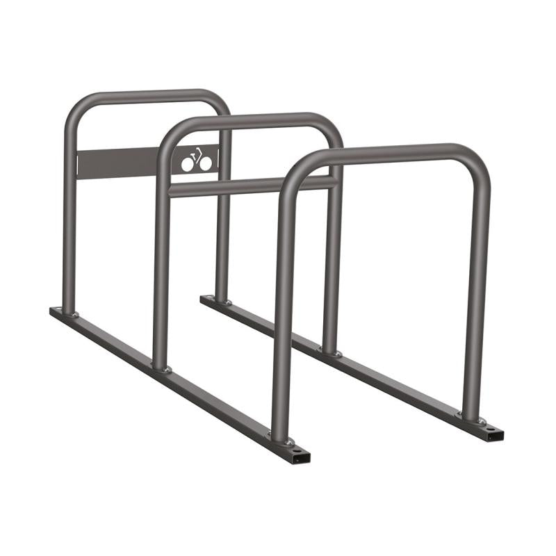 Chassis for Bicycle Stands on Base Plates Versatile Urban Parking Solutions