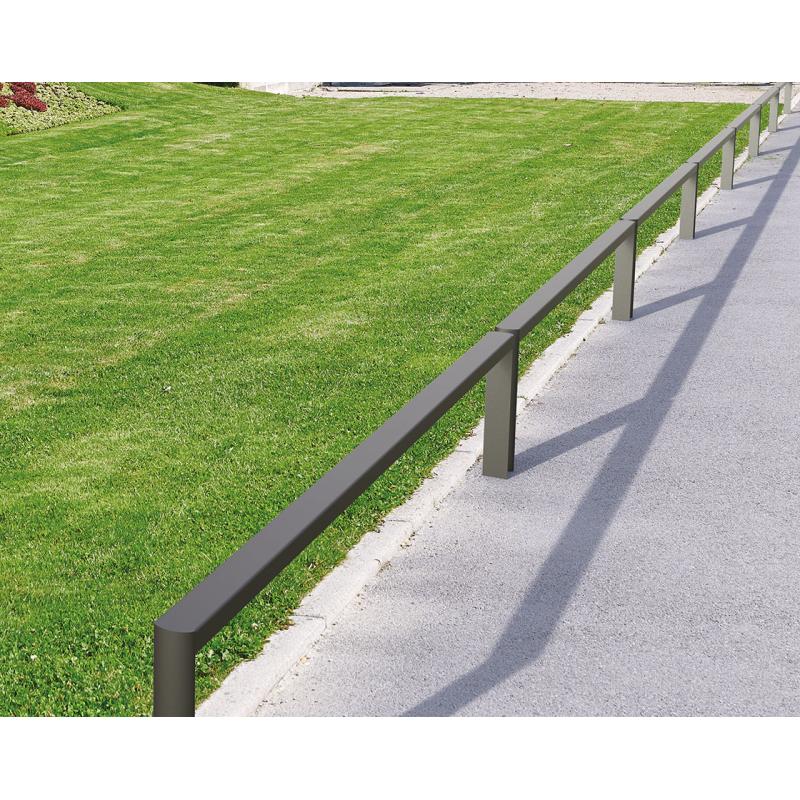 Perimeter Railing - Painted Enhancing Urban Landscapes with Style and Functionality