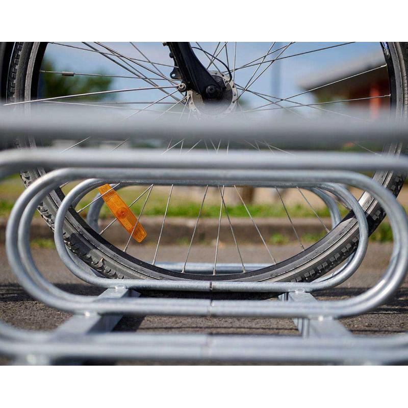 Economy 5-Space Bicycle Rack A Functional and Cost-Effective Urban Solution