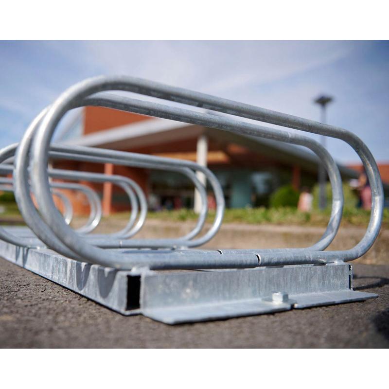 Economy 5-Space Bicycle Rack A Functional and Cost-Effective Urban Solution