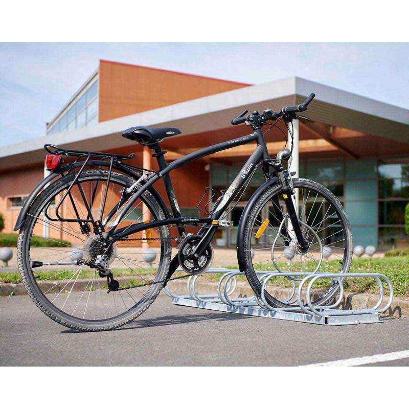 Economy 5-Space Bicycle Rack A Functional and Cost-Effective Urban Solution