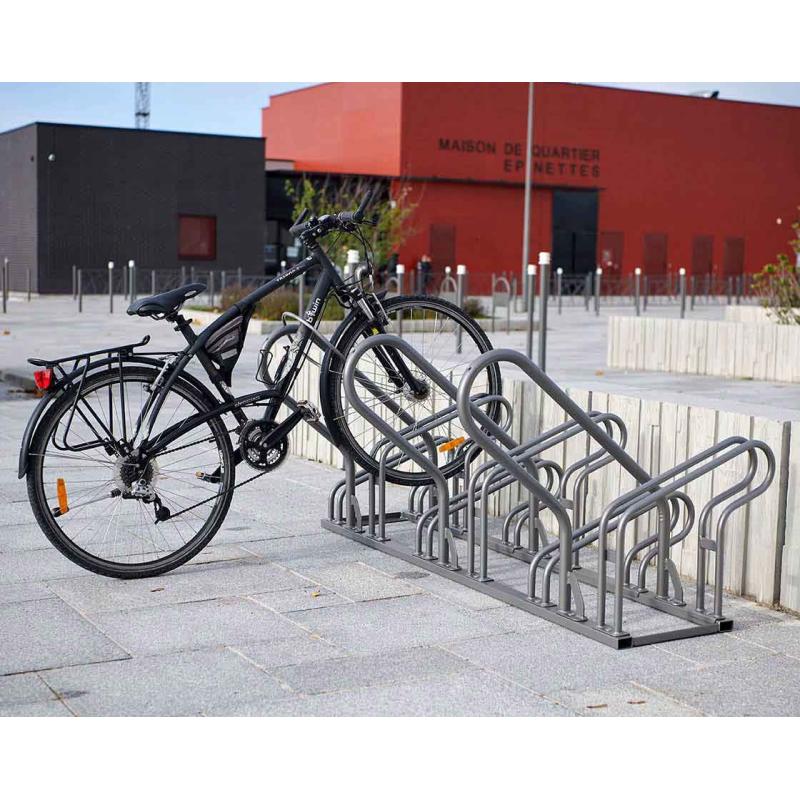 Optimum Bicycle Rack Ensuring Stability and Security for Urban Cycling