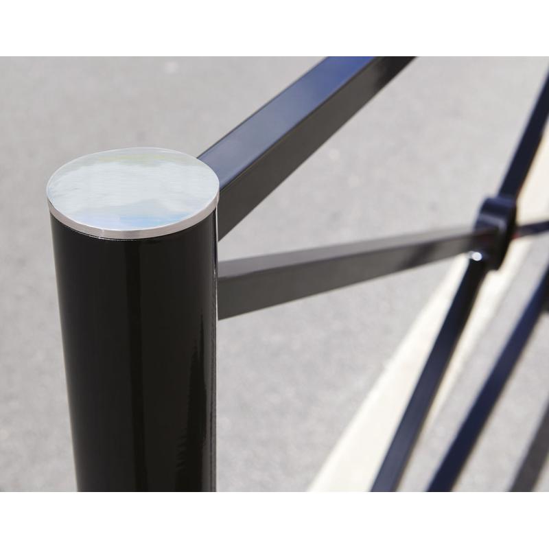 Brushed Stainless Steel Top Cap Province Railing Versatile Designs and Secure Installation
