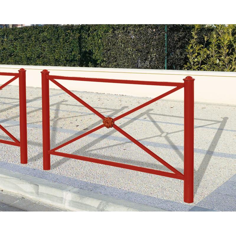 Customizable Agora Province Railing Safety Solution with 3 Frame Styles, 4 Top Caps, and Removable Option