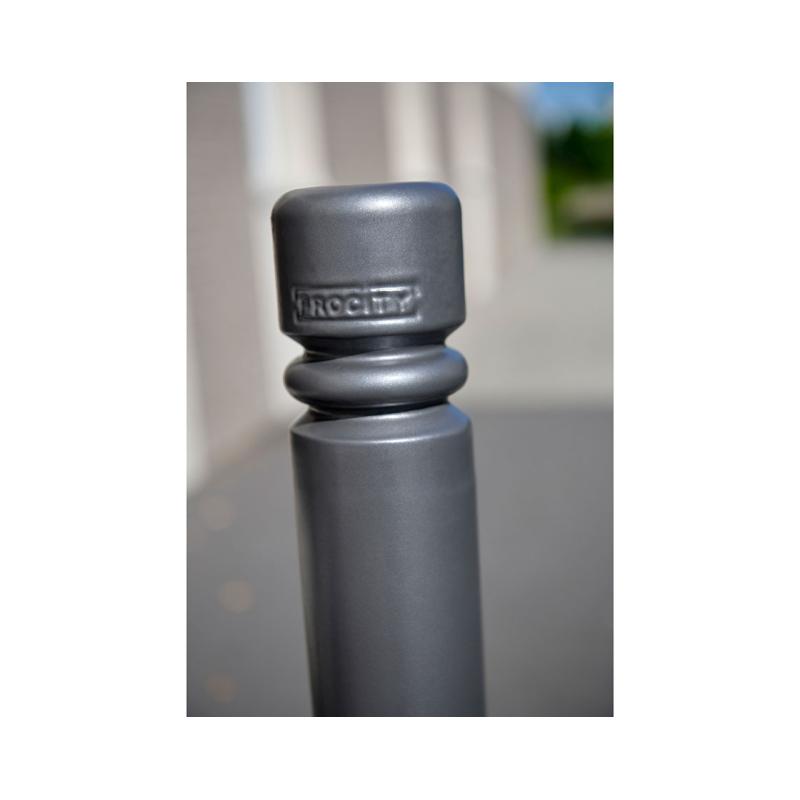 Enhancing Urban Protection and Aesthetics City Decorative Steel Bollard Ø76mm