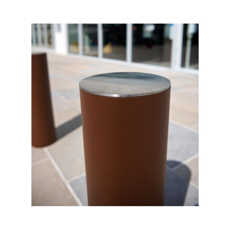 Stainless Steel Top Bollard Elegant Segregation for Pedestrian Areas