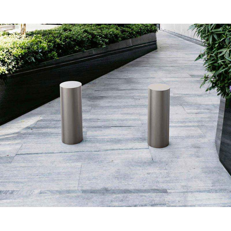 Large Stainless Steel Bollard for Urban Spaces & Modern Protection