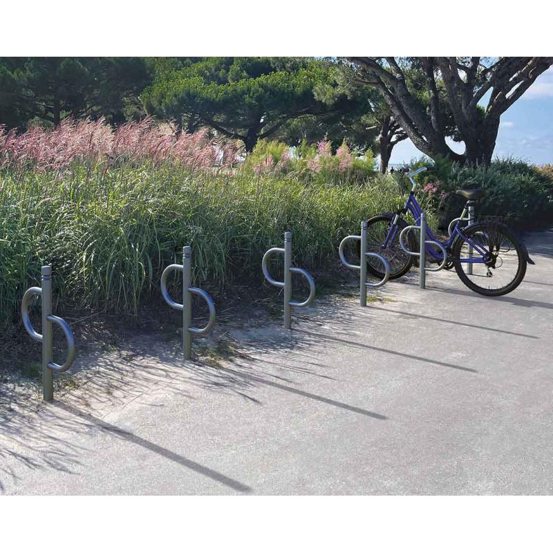 Province Tradition Bicycle Stand - City Harmonizing Form and Function in Urban Spaces