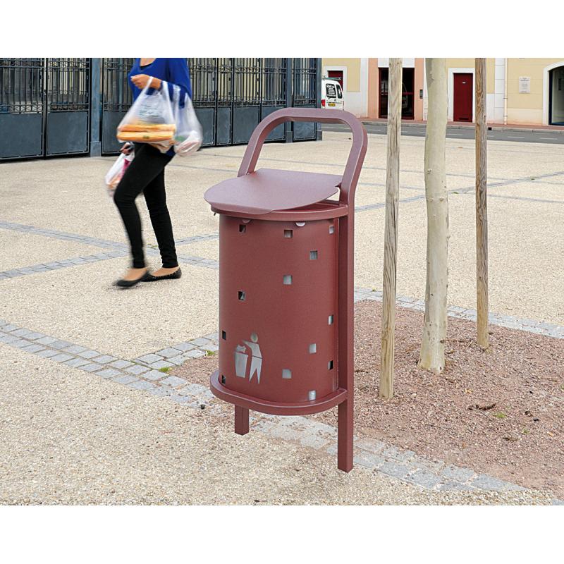 Conviviale® Standard Litter Bin 50 Litres Uniting Design and Functionality