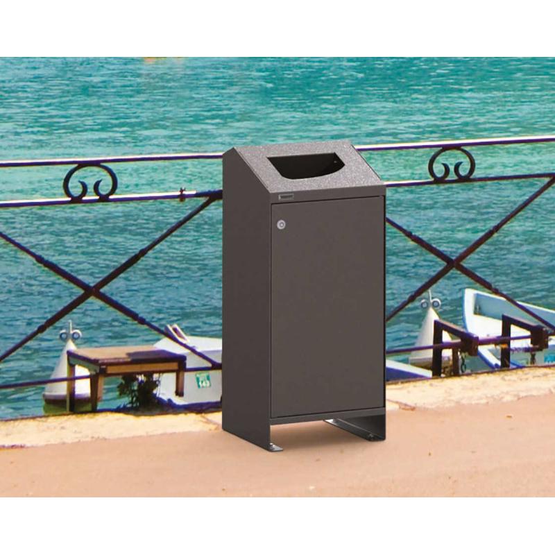 Berlin Litter Bin - 100 Litres Spacious and Secure Waste Management Solution