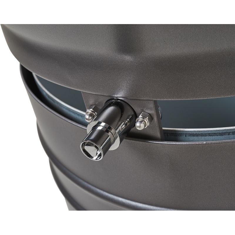 Cergy steel litter bin - 60 litres Enhancing Urban Spaces with Durability and Style