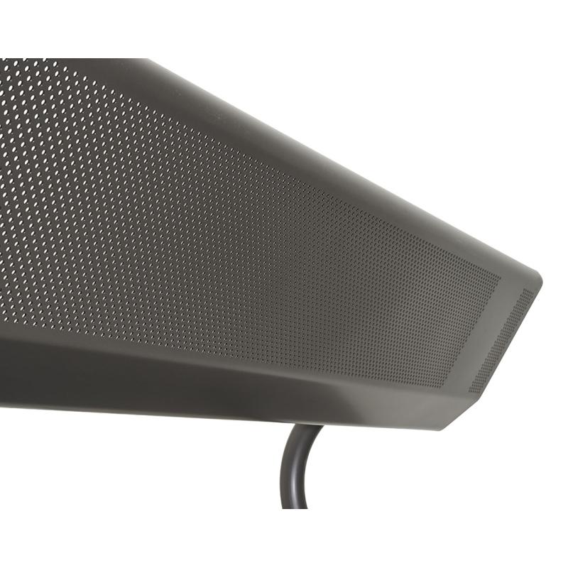 Oslo Steel Seat Timeless Design with Perforated Seat and Backrest