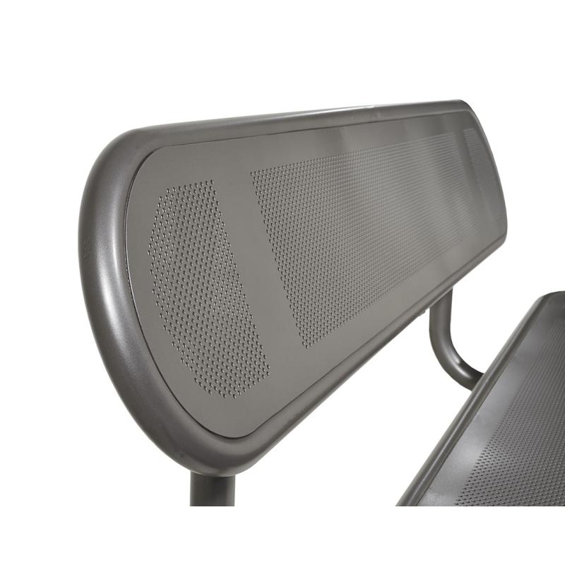 Estoril Seat – Sphere: Robust Steel Seating with Elegant Curves