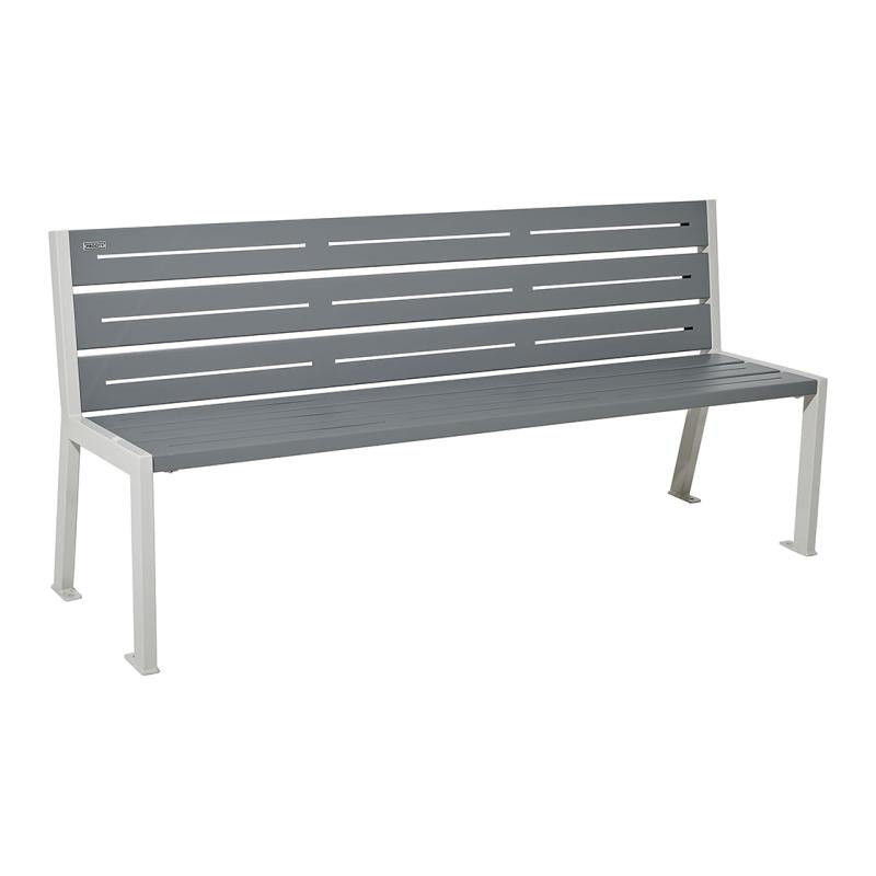 Silaos® Steel Seat Simple, Solid, and Stylish Outdoor Seating Solution