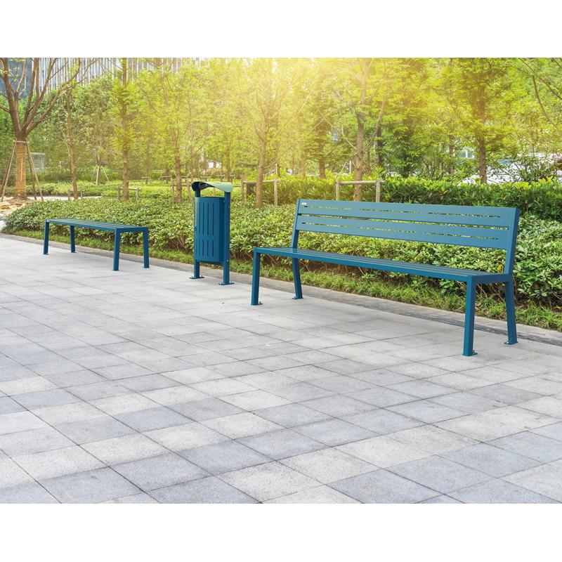 Silaos® Steel Bench Simple, Solid, and Stylish
