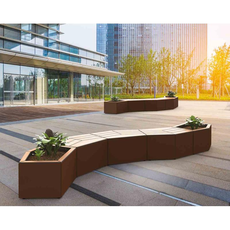 Cairo Bench Modular Seating System Inspired by Urban Trends