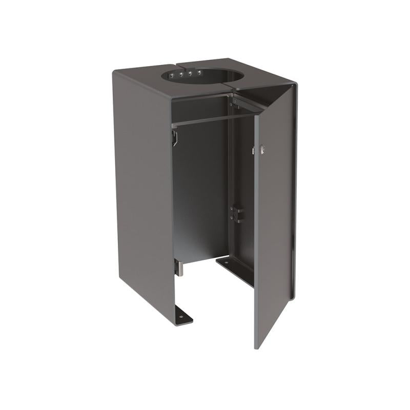 KUBE Litter Bin 120 Litres All Steel A Robust Solution for Efficient Waste Management