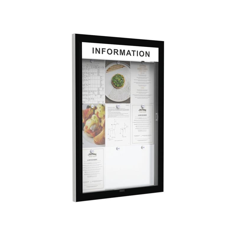 Modern Wall-Mounted Edge Poster Case Depth 54mm