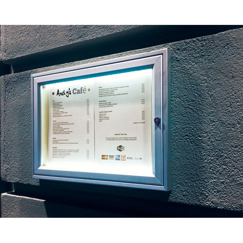 'Tradition' Outdoor Notice Boards Slimline, Elegant, and Compact Document Protection Solution