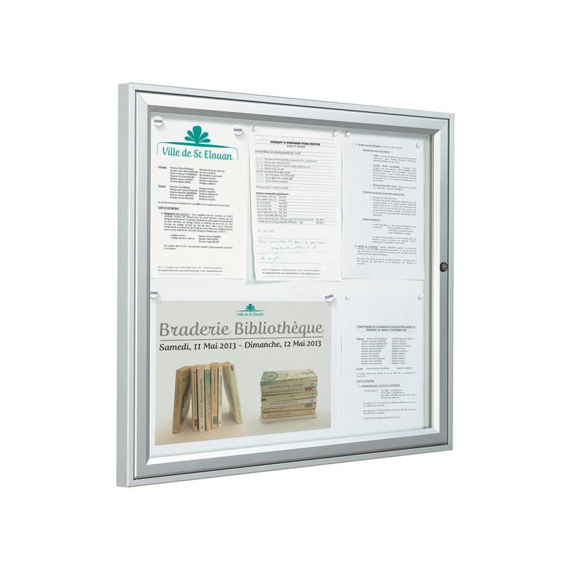 'Tradition' Outdoor Notice Boards Slimline, Elegant, and Compact Document Protection Solution