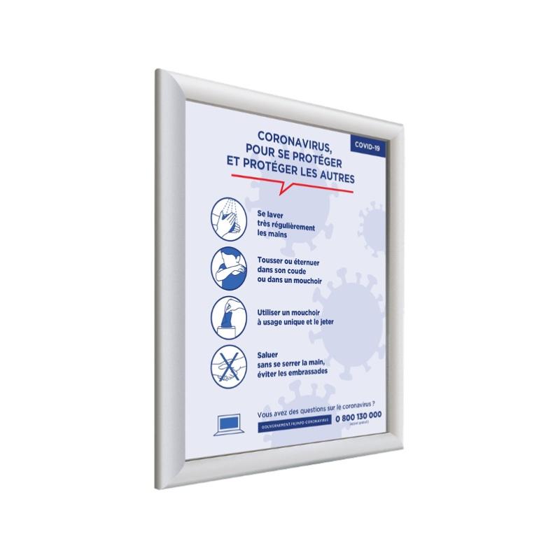 "Eco Clic" Snap Frames Simple and Cost-Effective Indoor Display Solution