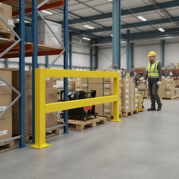 Professional Heavy Duty Barrier Extension Kit for Walkways - Add 1m to 2m Length with Complete Fixings