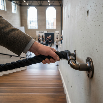 Premium Stair Rope Handrail for Stylish Installations - Custom Lengths and High-Quality Finishes