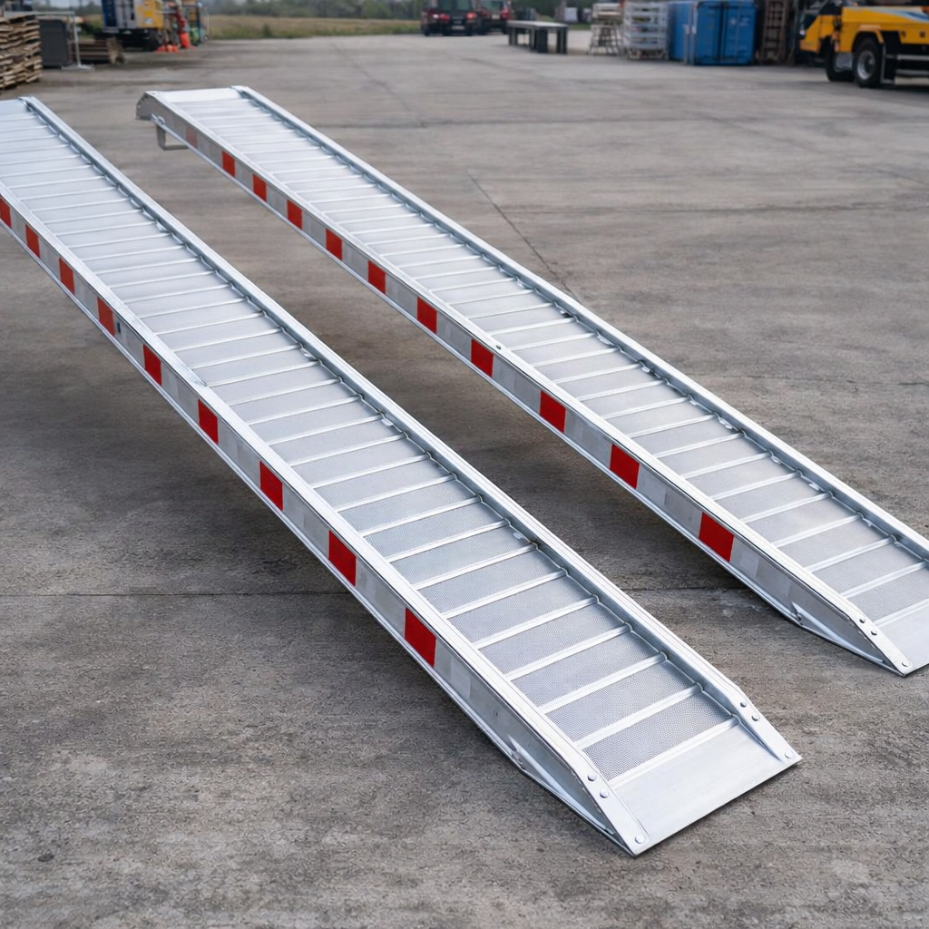 Telescopic Loading Ramp Aluminium Loading Ramps 3000x580mm 16000kg