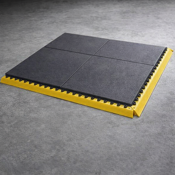 Rubber Interlocking Floor Mat – 91cm x 91cm – Anti-Slip – Indoor/Outdoor