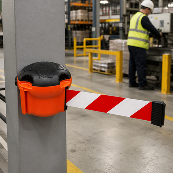 Retractable Barrier for Versatile Use